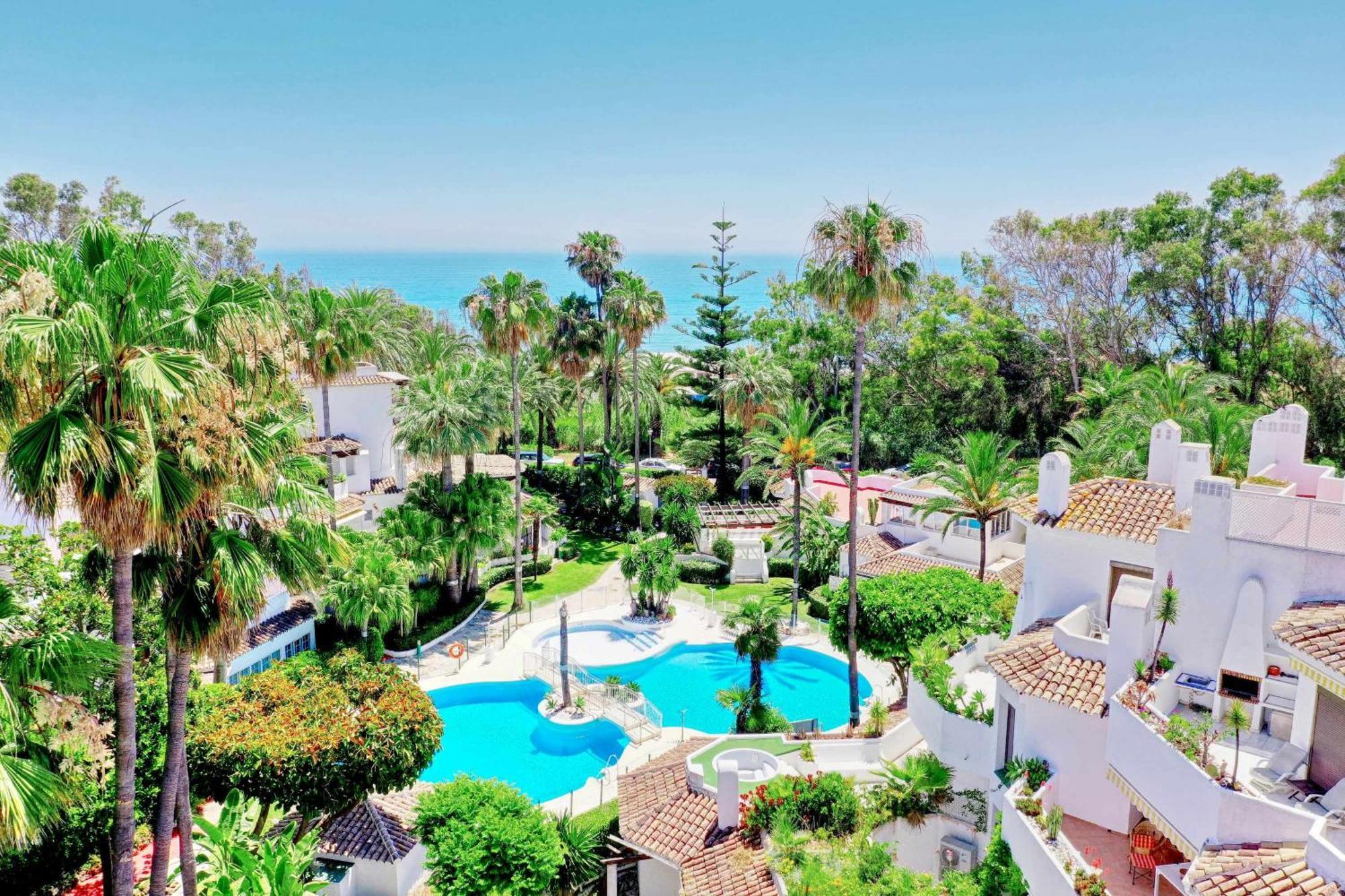 1108 Beachfront 2 Apartments With Roofterrace 80Mtrgt Beach 3 Pools Marbella Zewnętrze zdjęcie